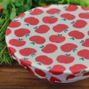 Large red beeswax wrap