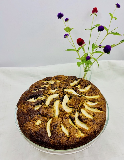 Gluten Free Pear and Chocolate Cake
